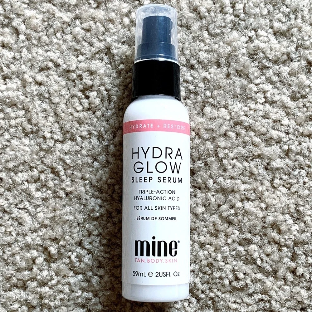 MineTan Hydra Glow Sleep Serum Hyaluronic Acid